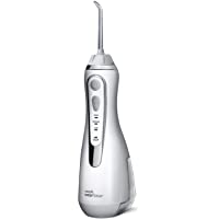 Waterpik WP-560EU - Irrigador Bucal Recargable Irrigador Dental Portátil- Color Blanco